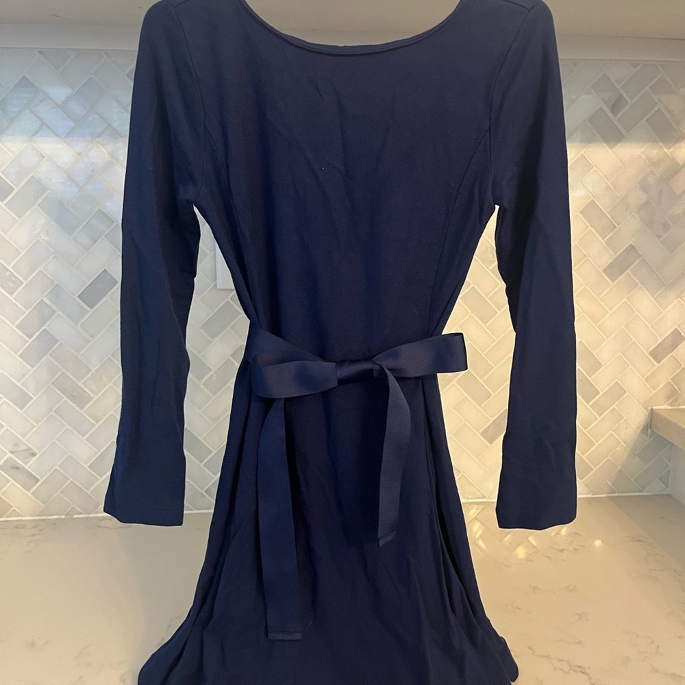 Elegant Navy Blue Girls’ Dress
